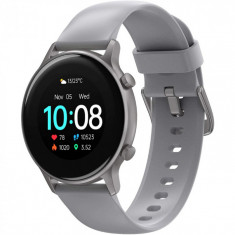 Smartwatch Umidigi Urun GPS Gri deschis, TFT LCD 1.1 touch screen, Ritm cardiac, Numar de pasi, Oxigen, Calorii, Hidratare, 5ATM