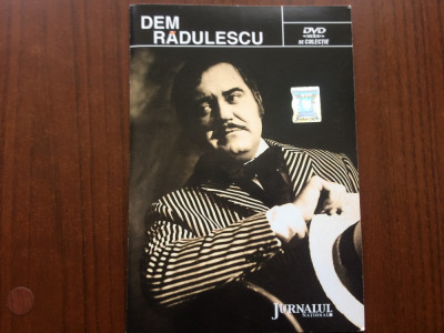 DEM RADULESCU momente vesele comedie DVD DISC JURNALUL NATIONAL TVR media NM foto