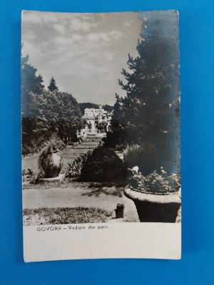 CPIB 23392 CARTE POSTALA - GOVORA. VEDERE DIN PARC, RPR, CIRCULATA, 1963, STAMPILE, TIMBRU foto