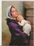 Bnk cp Carte postala 3D - Subiect religios - crestinism - Wonder Co SSP-348, Circulata, Japonia, Printata