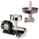 Cumpara ieftin Pachet Storcator Rosii Electric Reber - Italia 9008N, nr. 3, 450W, 150-250 KG/H + Accesoriu Tocator Carne 8820 NI