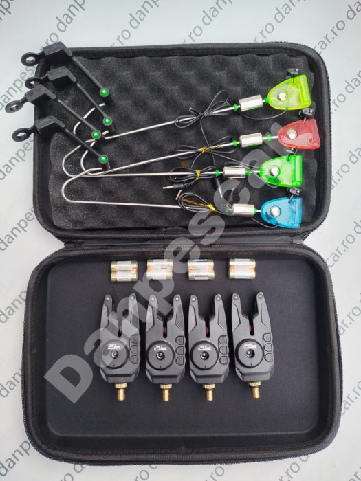 SET 4 Avertizori FL JY79 cu mufa jack SI 4 swingere mkm2 cu Penar transport