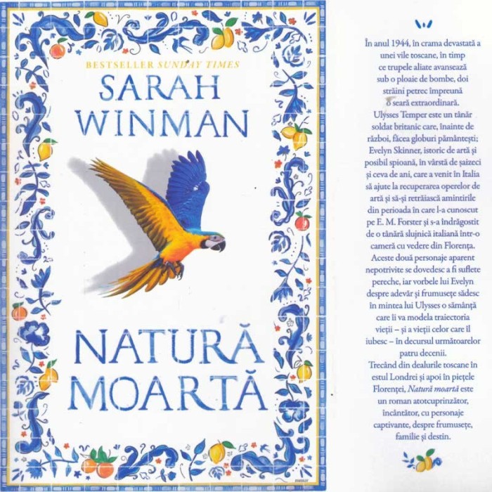 Sarah Winman - Natura moarta - 135153