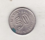 bnk mnd Malaezia Malaysia 50 sen 1985