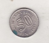 Bnk mnd Malaezia Malaysia 50 sen 1985, Asia