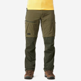 Pantalon Modulabil Rezistent Trekking la munte MT500 Kaki Bărbați, Forclaz
