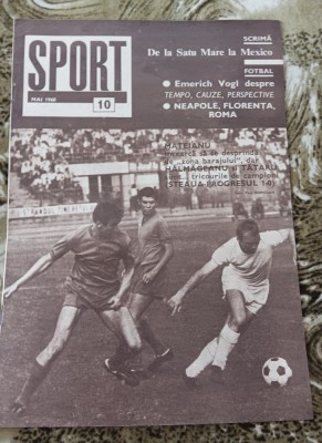 myh 110 - Revista SPORT - nr 10/mai 1968 foto
