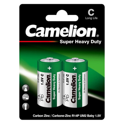 Baterii C R14 1.5V Camelion Super Heavy Duty Blister 2 foto