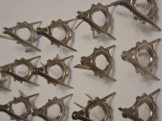 Semn arma aviatia militara Efecte militare, inginer aurii, argintii, lot mare