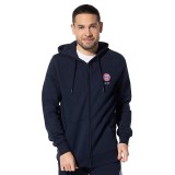 Bayern M&uuml;nchen hanorac de bărbați cu glugă Hooded Zip navy - M