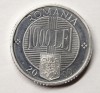 PROBA DIN ALUMINIU . 1000 LEI 2000 . PROOF .