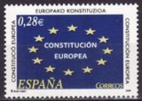 C1329 - Spania 2005 - Constitutia U.E. neuzat,perfecta stare, Nestampilat