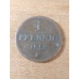 GERMANIA 1 PFENNIG 1852 F
