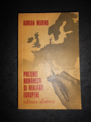 ADRIAN MARINO - PREZENTE ROMANESTI SI REALITAI EUROPENE foto