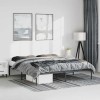 VidaXL Cadru pat metalic, negru, 183x213 cm 350851