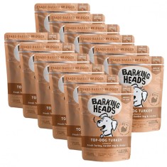 BARKING HEADS Top Dog Turkey GRAIN FREE 12 x 300 g foto