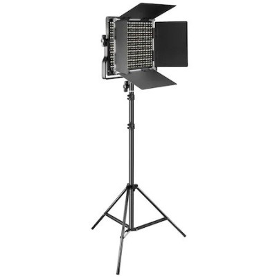 Lumina de studio LED-NL660, Bi-color, 660 leduri, 40W, Negru foto