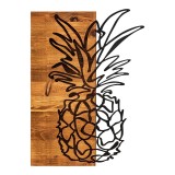 Cumpara ieftin Decoratiune de perete Pinable, Pako World, Lemn de pin, Natural, 42x3x58 cm