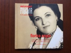 florica ungur cd disc mari interpreti de folclor selectii muzica populara folclor cu carticica ed. litera 2013 NM