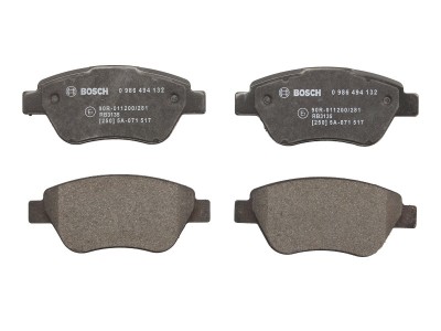 Set placute frana,frana disc FIAT DOBLO Cargo (223) (2000 - 2016) BOSCH 0 986 495 102 foto