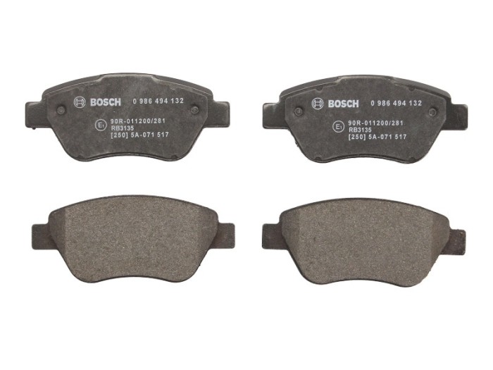 Set placute frana,frana disc FIAT DOBLO Cargo (223) (2000 - 2016) BOSCH 0 986 495 102