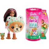 Papusa Barbie Cutie Reveal, Chelsea in costum de catelus, Mattel