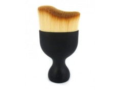 Perie pentru curatare interior auto, plastic nailon, negru