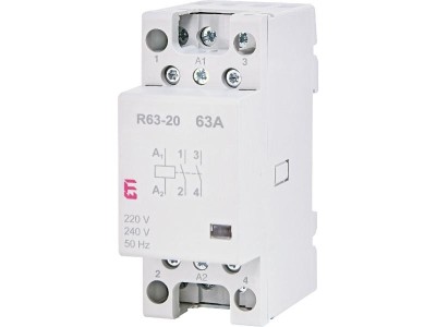 Contactor modular 40A 2ND R40-20 230V Eti 002463490 foto