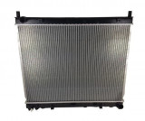 Radiator racire SSangYong Rexton, 04.2002-, motor 2.9 D, 88 kw, diesel, cutie manuala, cu/fara AC, 648x510x32 mm, aluminiu brazat/plastic,, Rapid