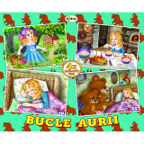 Puzzle 4 imagini - Bucle aurii | Dorinta