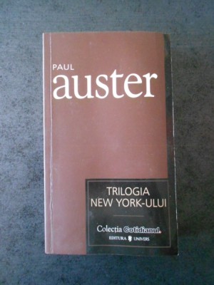 PAUL AUSTER - TRILOGIA NEW YORK-ului foto