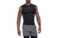 Tricou Under Armour HG Armour Sleeveless 1257469-001 pentru Barbati foto