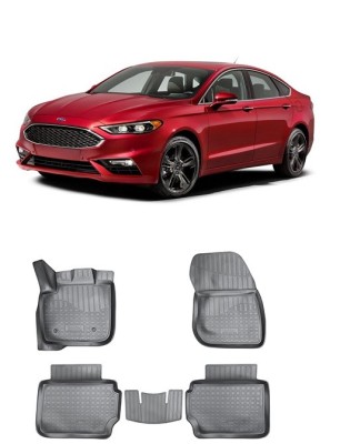 Covorase cauciuc tavita dediate FORD FUSION III 3D (2012-2019) foto