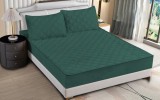 Cumpara ieftin Husa Pat Matlasata cu Elastic 3 Piese 180x200 cm + 2 Fete Perna 50x75 cm