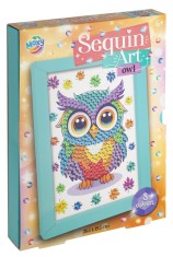 Tablou cu paiete - Bufnita PlayLearn Toys foto