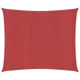 Cumpara ieftin Panza parasolar, rosu, 4,5x4,5 m, HDPE, 160 g/m&sup2;