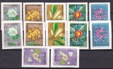 Vietnam 1964 flori MI 301-306 dantelat si nedantelat MNH