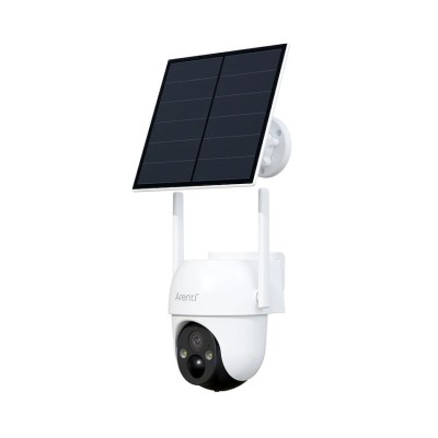 Camera de supraveghere Arenti GO2T cu Panou Solar si baterie reincarcabila, WIFI, 2K cu rotire 360&amp;deg;, audio bidirectional foto