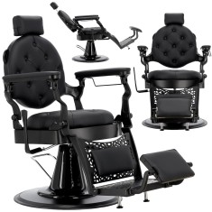 Scaun de frizerie hidraulic pentru salonul de frizerie barber shop Logan Barberking