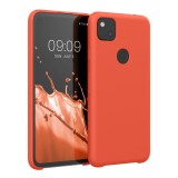 Husa pentru Google Pixel 4a, Silicon, Rosu, 52549.218, Carcasa, Kwmobile