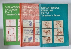 SITUATIONAL ENGLISH , STUDENT ,S BOOK , VOLUMELE I - III , 1969 foto