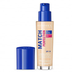 Fond de ten Rimmel London Match Perfection, 001 Fair Porcelain, SPF 20, 30 ml foto