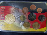 Euro set - Germania 2004 - 2010 - 8 monede + Medalie comemorativă, Europa