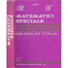 Matematici Speciale - B. Crstici, T. Branzaru, O. Lipovan, M. Neagu, N. Neamtu