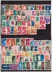 Bulgaria 1955-1958 - Lot timbre stampilate foto