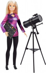 Papusa Barbie National Geographic Astrofizician foto