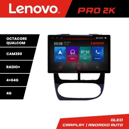 Navigatie Renault Clio 4 V1 K-467 Lenovo PRO 4+64 13 inch 2K android 4G DSP gps internet 8Core CarStore Technology