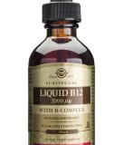 Cumpara ieftin Vitamin B12 2000mg with B Complex Solgar 59ml
