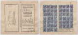Romania, Ministerul Muncii, Sanatatii si Ocrotirilor Sociale, Carnet 2 pentru caminele de ucenici, Deva, 1934