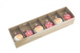 Cumpara ieftin Set 6 ornamente brad 4 cm